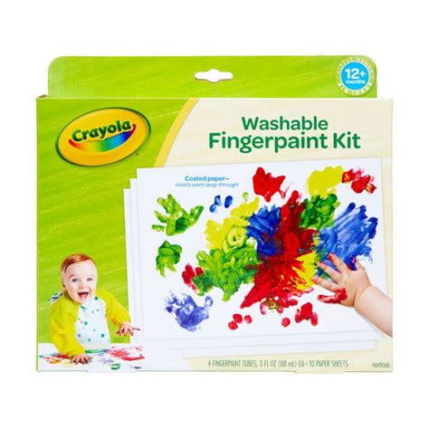 Crayola Stage 1 Washable Fingerpaint Kit